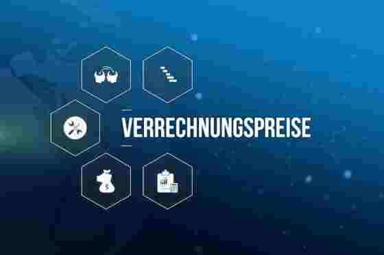 Verrechnungspreise-Schriftzug
